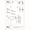 Kinkiet QUAD beton